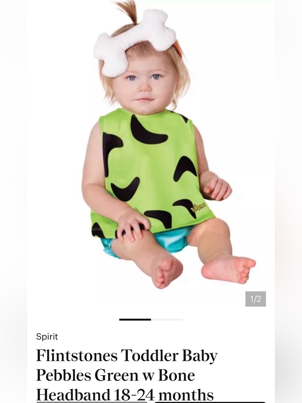 Pebbles costume